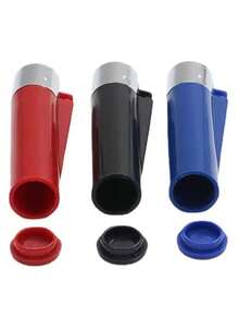 Lighter Shaped Hidden Safe. The Exterior Is Identical To A Real Lighter. The Bottom Has A Hidden Storage Compartment For Valuables. It Also Comes With A Hidden Storage Container For Secret Items (Lighter Fluid Not Included). - Round Lighter - View 3