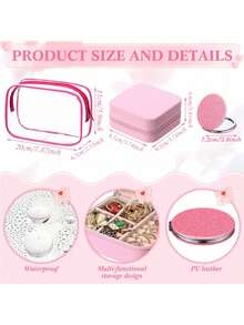 8/3件/1套伴娘水疗派对礼品套装，新娘派对拍照道具，新娘婚前水疗套装，单身派对水疗礼品，婚礼仪式装饰，宾客签到区礼品，婚礼互动活动奖品，结婚周年纪念礼物 - 查看 7