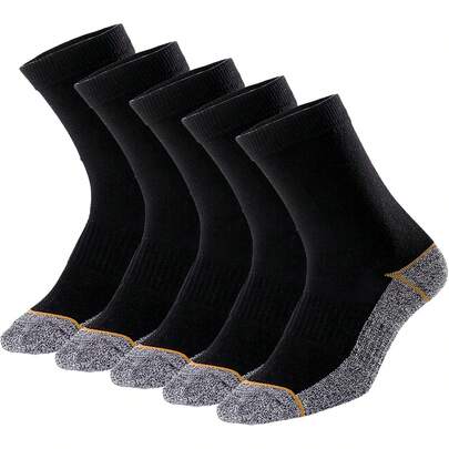 Copper Infused Crew Socks For Business & Athletic Use, Moisture Wicking