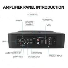 90dB 1000W 汽车低音炮扬声器带功放，10英寸超薄主动式座椅低音炮，适用于汽车 - 重低音 - 查看 10