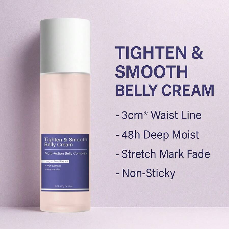 【即刻紧致】咖啡因和视黄醇腹部紧致霜，烟酰胺平滑提亮肤色，48小时深层保湿，乳木果油滋养抗氧化，改善松弛淡化皱纹，塑造S型曲线，精华液 - 全部 - 查看 1