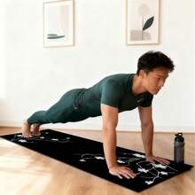 1pc 71*22inch Yoga Mat, Various Floral Patterns Available - Non-Slip Wear-Resistant Extra Wide & Thick Fitness Mat, Home & Professional Beginner Yoga Training Mat - Multicolor - View 7