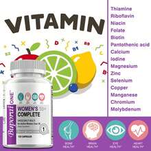 BUPORAI Women's 50+ Complete Multivitamin - Reduce Menopause, Maintains Vitality And Health, Boosts Metabolism, Supports Mental Clarity -120pcs - 一瓶 - 試用階段 - 查看 3