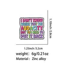 珐琅胸针 翻领别针 徽章 背包别针 女士胸针 服装礼物 珠宝 时尚配饰 - 彩色 - 查看 3