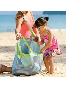 儿童沙滩玩具套装，沙滩玩具收纳袋，沙滩游戏工具，铲子，沙桶，完美的夏季礼物，圣诞节，万圣节礼物 - 彩色 - 查看 5