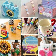 1100pcs 2.6mm Mini Fuse Beads Pixel Puzzle Iron Beads Melt Beads DIY High Quality Handmade Gift - 2.6mm Perler Beads - View 5