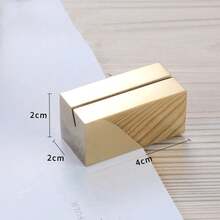 不锈钢桌卡夹照片夹婚礼派对桌号菜单牌展示架 - 多色 - 查看 17