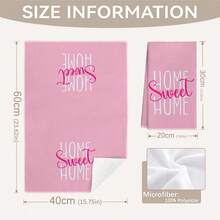 MEMNUN 2 chiếc khăn lau bếp, khăn lau bát đĩa, khăn lau tay, khăn rửa chén in hình chim hồng hạc vẽ màu nước với dòng chữ "Nhà là nơi tuyệt vời nhất", kích thước 15.75*23.62in (40*60cm). Chất liệu microfiber siêu mềm, thấm hút tốt, thích hợp trang trí nhà cửa hiện đại, trang trí nhà bếp, trang trí Giáng sinh, dùng trong nấu nướng, làm bánh, vệ sinh, phù hợp cho phòng ăn, nhà bếp, trang trí hàng ngày và làm quà tặng, dùng được quanh năm. - Nhiều màu - Xem 4