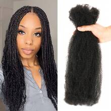 1 Gói 50g Tóc xoăn Afro màu nâu, dài 12/16 inch, tóc xoắn mềm mại dùng để nối tóc dreadlocks, tóc xoắn lò xo mềm mại để sửa chữa tóc dreadlocks, tóc xoắn nhỏ/tóc xoắn Marley, tóc tổng hợp dành cho phụ nữ và nam giới - Nhiều màu - Xem 24