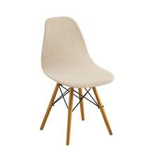 1/2/4/6 piezas Fundas de silla de terciopelo de maíz, fundas de cojín de respaldo elástico de una sola pieza, unicolor - multicolor - Ver 35