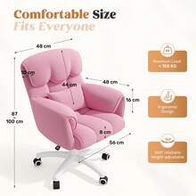 Nalupatio Home Office Chairs - Hồng - Xem 3