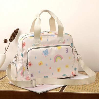 大容量学生辅导包、手提包、儿童斜挎包、便携式书包、文件包、旅行收纳斜挎包