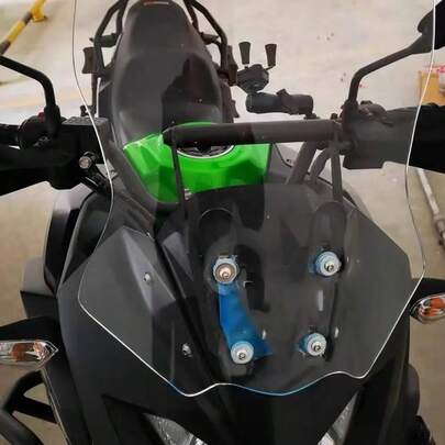 适用于川崎 VERSYS Beast 1000 Beast 650/X300 改装配件的移动导航支架伸缩杆