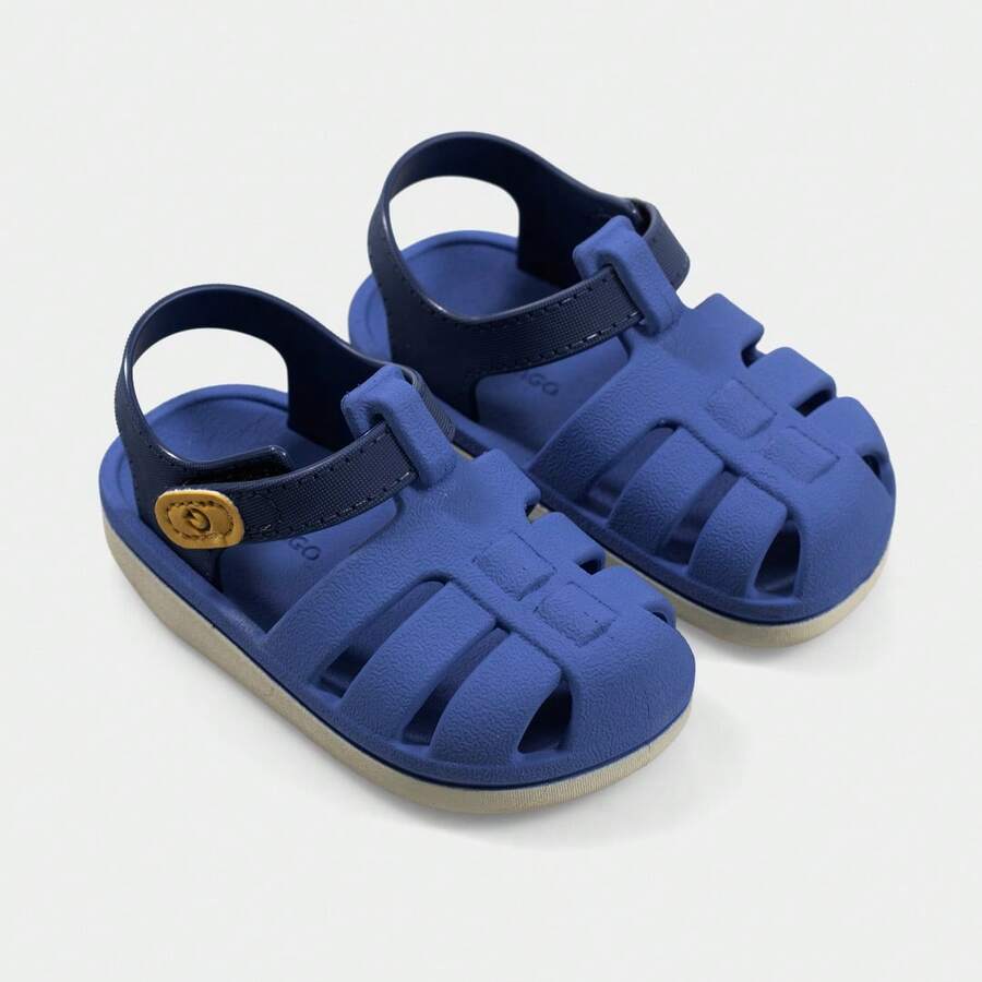 Cartago Oslo 2 Baby Boy Sandal - Blue/Beige 2 - View 1