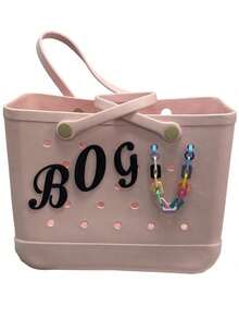 1pc EVA Hollow Letter Decorative Accessory Suitable For Beach Packaging Decoration, 26 English Letters - Black - View 7