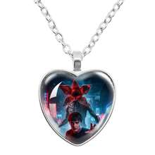 SHARLOVY 1pc TV Series Style Sweater Necklace, Unisex Retro Heart Pendant, New Year/Valentine's Day/Easter Gift [Random Style] - Multicolor - View 4