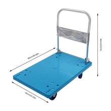 YUNRUX Food Service Carts & Trolleys - Blue - View 9