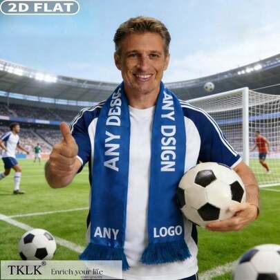 Pañuelo decorativo personalizable para fiestas, pañuelo de fan de fútbol personalizado con colores del equipo, logotipo y nombre, pañuelo de fan de fútbol personalizable, pañuelo de animadora, se puede personalizar con logotipo del equipo, nombre, texto, foto, adecuado para fiestas, ocasiones formales, partidos