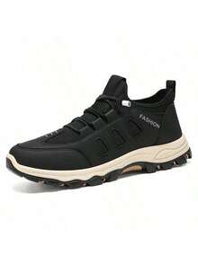 Safety Shoes For Men Women Steel Toe Sneakers Lightweight Comfortable Non Slip Resistant Work Shoes For Men Utility Indestructible Industrial Construction - Black - View 3