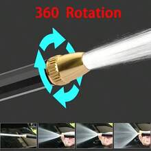 1 Set 3X Expandable Flexible Hose, High Pressure Burst-Proof Tap Water Hose, Portable Garden Expandable Water Pipe - A - View 7