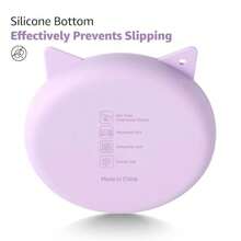 Silicone Slow Feeder Dog Cat Bowls Interactive Puzzle Toy For Pets Dry/Wet Food Training Keeps Dogs Cats Busy Prevents Puppy Kitty Overeating Purple 0.8 Cup - 0,8 cốc - Xem 6