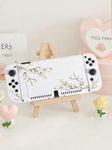 1 chiếc ốp bảo vệ màn hình Switch họa tiết hoa mộc lan trắng, tương thích với Switch OLED và máy chơi game Switch, được làm từ chất liệu TPU mềm, không cần tháo lắp, chống rơi và chống bụi, nhiều màu sắc để lựa chọn, món quà lý tưởng cho game thủ Switch, ốp bảo vệ Switch thanh lịch và tươi mới. - Xem 6