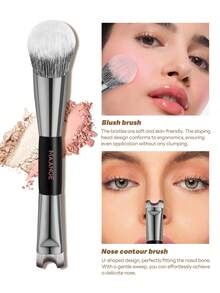 MAANGE 1/17/18 piezas Juego de brochas de maquillaje profesional, incluye el juego de brochas de maquillaje y una caja de almacenamiento cuadrada, brocha de base, brocha de contorno, brocha de rubor, brocha de polvo, brocha de sombra de ojos, brocha de corrector, brocha de cejas, conveniente para viajar - Multicolor - Ver 7