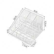 24 Lipstick Makeup Organizer Storage Display Cosmetic Stand Holder Rack Clear Lipstick Storage Box - Multicolor - View 11