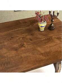 1卷经典棕色木纹壁纸，用途广泛，适用于卧室、客厅、家具翻新，防水、防潮、耐磨、遮盖力强，尺寸：45厘米 x 100厘米/300厘米/500厘米 - 棕色 - 查看 12