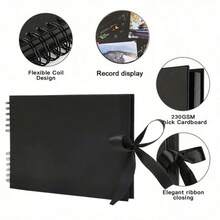 Album ảnh lưu niệm tự làm, 40 trang (29*20.5cm), dung lượng lớn, album ảnh kỷ niệm sinh nhật, Giáng sinh, đám cưới, kỷ niệm ngày cưới. - 1 Set - Xem 8