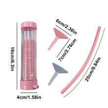 横膈膜呼吸哑铃 腹式呼吸肺活量训练器 腹部训练哑铃 可调节阻力 - 彩色 - 查看 3