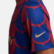 Nike 巴塞隆納賽前足球訓練服足球衣 男款 深寶藍 - 深寶藍 - 查看 3