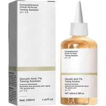 7% 果酸温和去角质爽肤水，7% 果酸爽肤水淡化色斑和细纹，面部去角质精华，保湿并减少皮肤瑕疵 - B5 - 查看 1