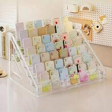 多层香水化妆品收纳盒 - 多层整理架，适用于梳妆台、浴室台面、衣柜 - 耐用塑料材质，独立式化妆品展示架，节省空间设计，可收纳香水、精油和护肤品，时尚设计，结构坚固，家居收纳盒 - 彩色 - 查看 2