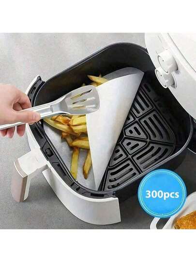 300pcs/Set Disposable Paper Cups, Suitable For Fries, Cupcakes, Cooked Food, Ice Cream, Baking Supplies