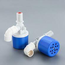 1/2" Horizontal Float Valve, Fully Automatic Water Level Control Float Valve, Maintains Water Level, Auto Shut Off, Mini Float Valve, No Electricity Needed, Suitable For Water Tanks, Towers, Pools - Blue - View 6
