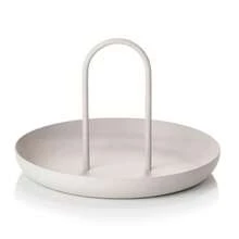 Serving Tray Metal Round Portable Table Top Storage Tray Style With Handle - Multicolor - View 14