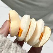 HERORANGE 5pcs Makeup Sponge Set, Flocked Powder Puff, Precise Coverage, Brightening, Dry & Wet Use, Mini Makeup Sponge Applicator - Multicolor - View 3