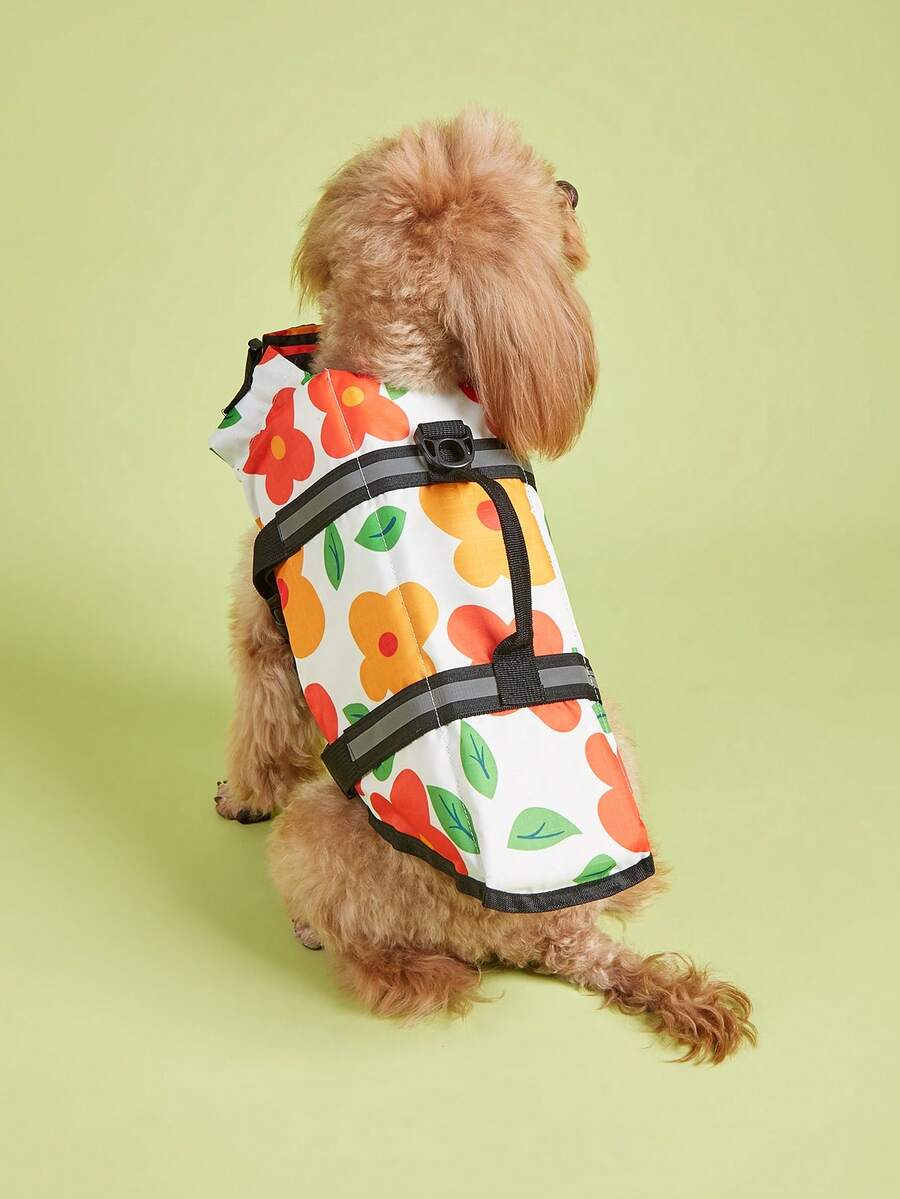 BONAPET Summer Pet High Buoyancy Adjustable Life Jacket, Cat & Dog Swimwear - Multicolor - View 1