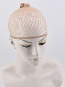 12pcs Stretchy Wig Caps, 2 Open-Ended Breathable Mesh Wig Caps For Fixing And Styling Hair - Multicolor - View 2