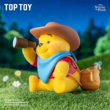 Disney Winnie The Pooh 100 Acre Wood Honung Hunting Series Blind Box Skrivbordsfigur, Klassisk Leksakspresent - Multifärgad - Visa 2