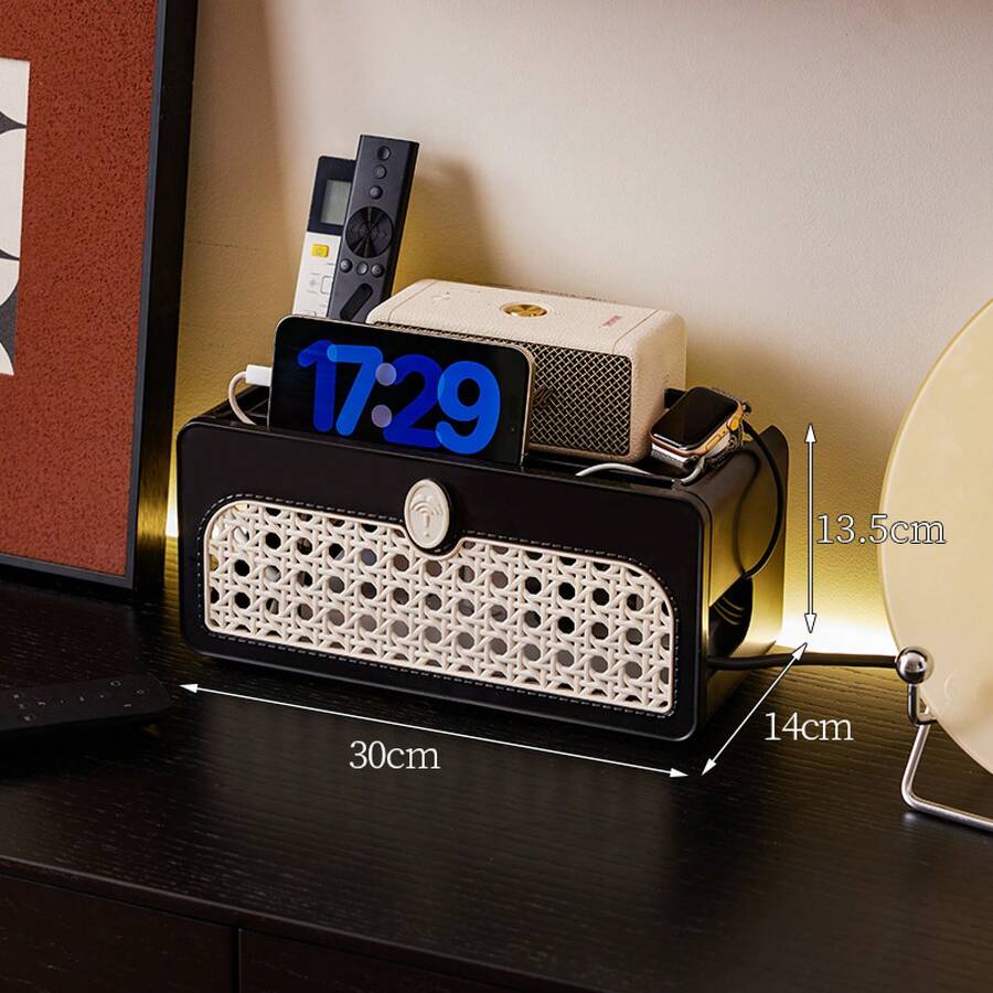 Media Storage - Obsidian Black Small - View 1