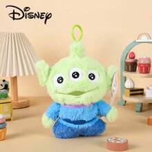 Disney 迪士尼官方授权毛绒玩偶吊坠，三眼小猪玩偶钥匙扣，背包挂件，情侣吊坠，生日礼物，派对礼品，纪念品 - 彩色 - 查看 3
