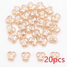 20颗12毫米T恤形状玻璃珠，可爱吊坠，适用于DIY珠宝、手机挂饰、钥匙扣和其他串珠项目 - 12mmT卹 - 查看 18