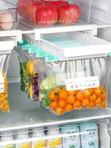 [Fast Delivery] 10 Sheets, Sliding Lock Closure Sealed Bags, Food Storage Bags, Self-Sealing Thick Freezer Bags, Vacuum Sealed Bags, Freshness Preserving Bags - Multicolor - View 5