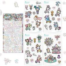 Tokidoki Official Sticker Sheets Sticker Pack For Scrapbooking Creative DIY Art Supplies For Water Bottles Laptop Scrapbooking Skateboard Journaling Luggage Tumbler Etc - A - 查看 8