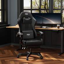HLONONE Gaming Chairs - 黑色 - 查看 1
