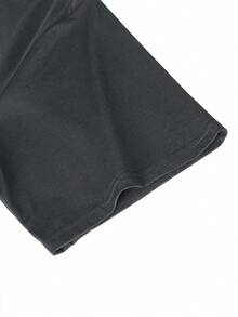 男士时尚百搭街头武士印花圆领短袖T恤，夏季 - 深灰色 - 查看 4