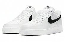 Nike Air Force 1 07 White Black CT2302-100 Men's Shoes - 白色 - 查看 4