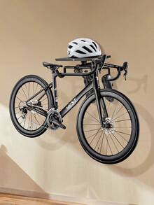 WEST BIKING 90 Degree Foldable Wall-Mounted Bicycle Hook, Rust-Resistant And Wear-Resistant, Can Hang Helmet, Cycling Shoes, Glasses, Mountain Bike, Road Bike, Bicycle Accessories Storage Hook, Includes Installation Accessories - A - View 4